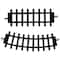 10" Black Replacement Train Set Track Pieces, 12ct.